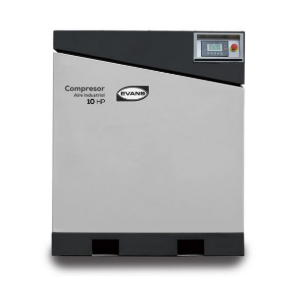 Compresor de Tornillo 10 HP 220V - Evans 125 Psi - 175 Psi Sin Tanque