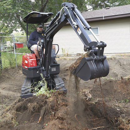 Miniexcavadora  XN16, motor Kubota de 16,0 HP Diesel