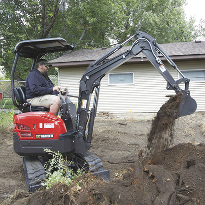 Miniexcavadora  XN16, motor Kubota de 16,0 HP Diesel