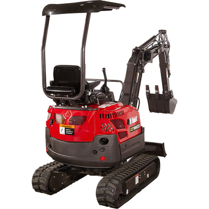 Miniexcavadora  XN16, motor Kubota de 16,0 HP Diesel