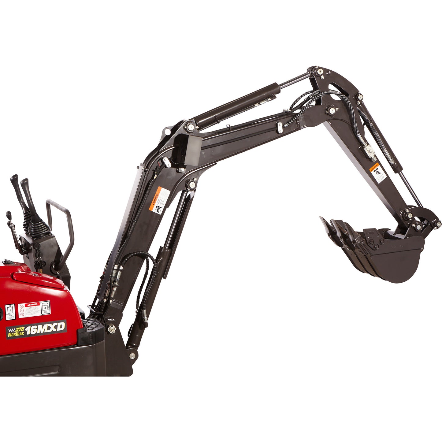 Miniexcavadora  XN16, motor Kubota de 16,0 HP Diesel