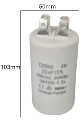 Capacitor de Arranque NGM 130 MFD 220-250V (50mm x 103mm) | Impulso de Torque Crítico para Sistemas de Alta Demanda
