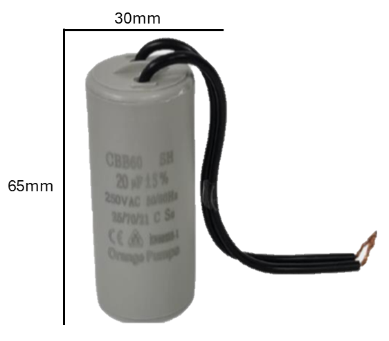 Capacitor de Arranque NGM 16 MFD 220-250V (30mm x 65mm) | Impulso de Alta Fidelidad para Motores Industriales