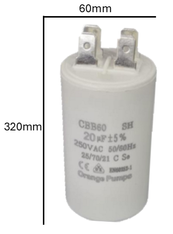 Capacitor de Arranque NGM 150 MFD 220-250V (49mm x 130mm) | Poder de Ignición Superior para Maquinaria Industrial Pesada