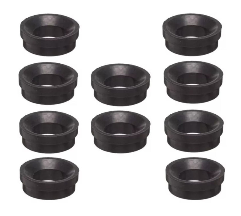 Juego de 10 Empaques para Conexión Neumática Tipo Garra | Kit de Sellos de Repuesto para Acoples Universales y Tipo Chicago