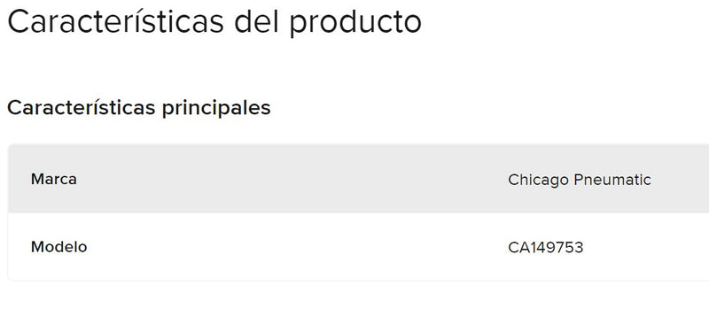 CA 149753 Aspas de Refacción Chicago Pneumatic | Kit de Paletas de Alta Resistencia para Motores y Herramientas Neumáticas