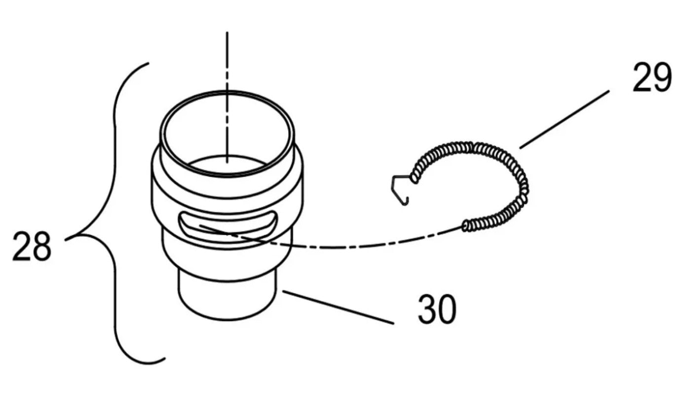 Candado P 070994 para cinceladora Lock Spring retainer