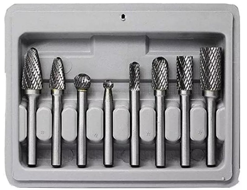 Juego De Fresas Rotativas De Tungsteno, Limas Rotativas para turbina y amoladora