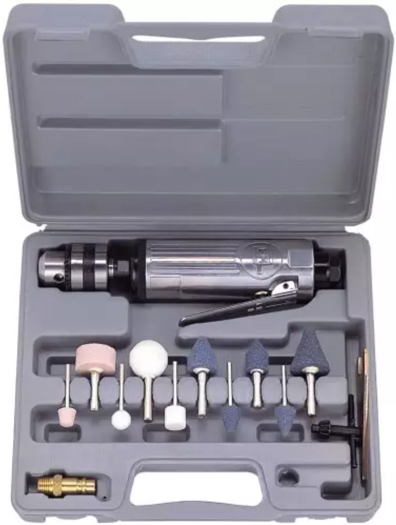 Taladro recto de aire de alta velocidad de 3/8" 22000rpm Modelo: GP 340 Gison