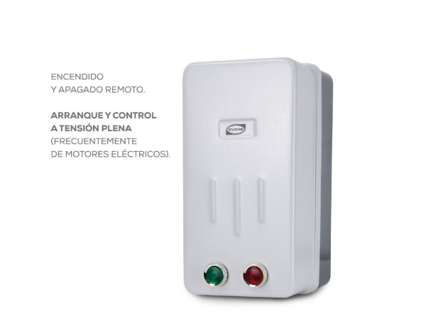 Arrancador Evans 50 HP 440V CA - Control de Arranque de Motores Eléctricos Industriales