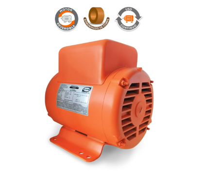 Motor Eléctrico EVANS 3 HP Monofásico Reversible – Potencia y Rendimiento para Múltiples Aplicaciones Industriales 110 220 V