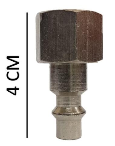 Espiga hembra de 3/8 X 1/4 para herramienta neumatica npt