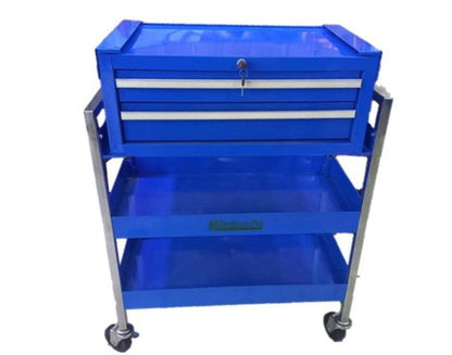 Carrito de herramienta Lee Tools 2 cajones azul