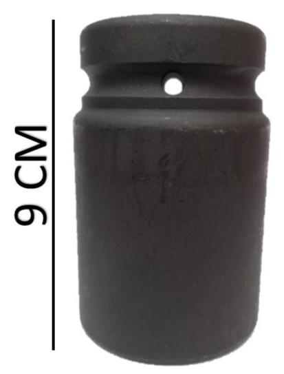 Dado de impacto hexagonal de 6 puntas 1 X 1 1/2"