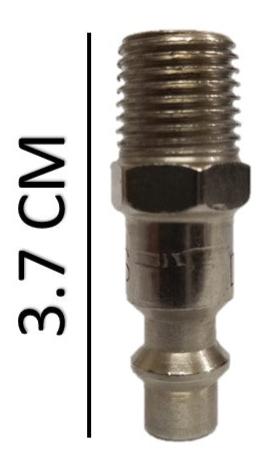 Juego cople rapido hembra de 1/2 X 1/4 npt y espiga macho de 1/4 X1/4 npt