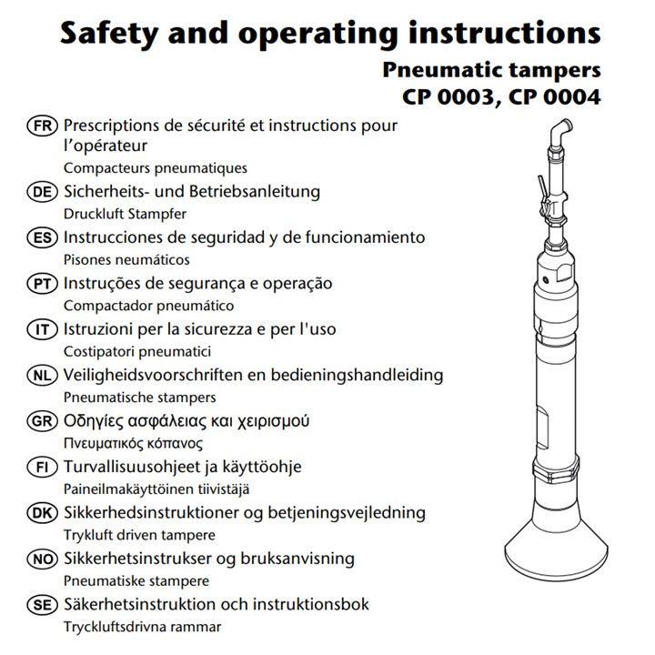 CP 0003 Apisonadora neumatica Chicago Pneumatic