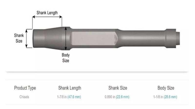 Botador Jumbo  Punzón Para Tubo 294 - 3/4x12x8