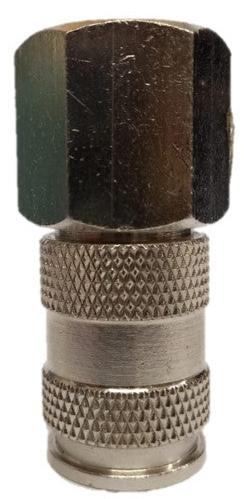 Juego cople rapido hembra de 1/2 X 1/4 npt y espiga macho de 1/4 X1/4 npt