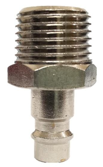 Juego cople rapido macho de 3/8 X 3/8 npt y espiga macho de 1/2 X 3/8 npt