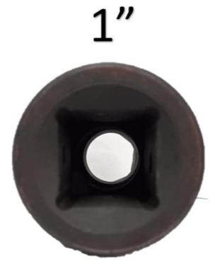 Dado de impacto hexagonal de 6 puntas 1 X 15/16