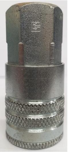 Cople rapido neumatico rosca  hembra de 3/8 para espiga 3/8 npt