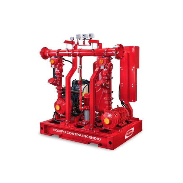Equipo de Bombeo Contra Incendio 20+10 HP - Bomba Diesel y Eléctrica | EVANS