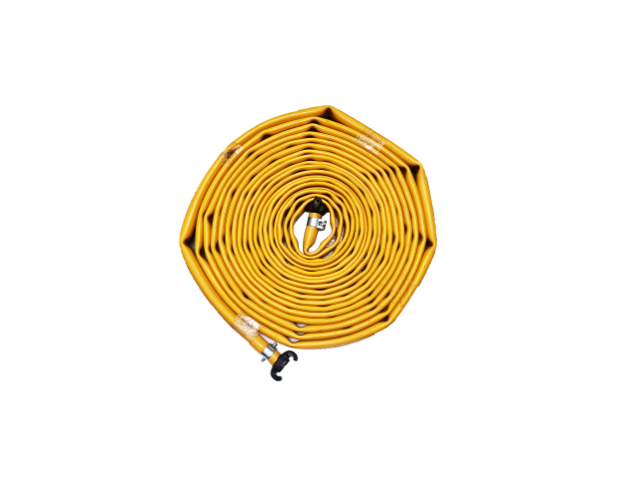 Juego de mangueras planas de alta presión con conexiones garra 3/4" Pulg - 600 psi