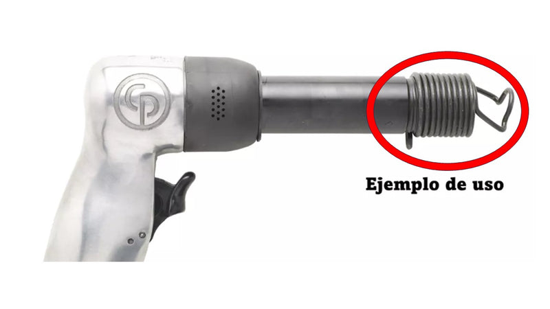 A 046094 Resorte Cerrado para Martillo Neumático | Refacción Universal de Alta Resistencia para Retención de Herramientas