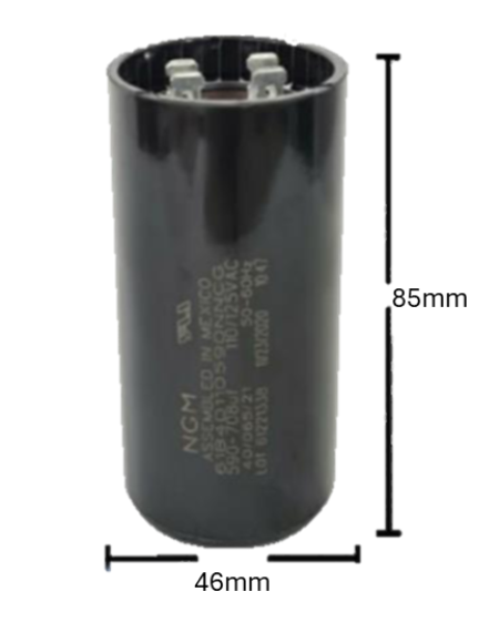 Capacitor de Arranque NGM 75 MFD 230V (Bote 4) | El Núcleo de la Potencia Eficiente