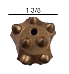Broca de Perforación de Roca NGM 05181 | Rendimiento Superior en Diámetro de 1 3/8"