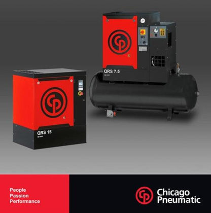 QRS-5HP-TM - Chicago Pneumatic - Compresor estacionario de aire -