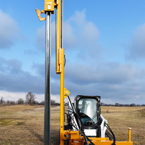 Hincador de Pilotes y postes Hidráulico Solar Pro – Rhino