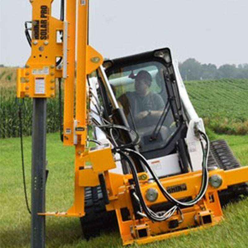 Hincador de Pilotes y postes Hidráulico Solar Pro – Rhino