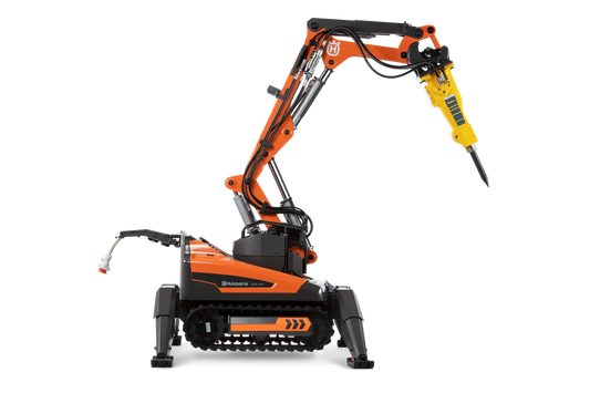 Robot de Demolición Husqvarna DXR 145 - Control Remoto, Alta Potencia y Versatilidad